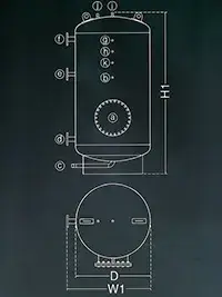 Tanque Acumulador Vertical